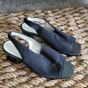 Jones New York Elegant Black Slingback Heels